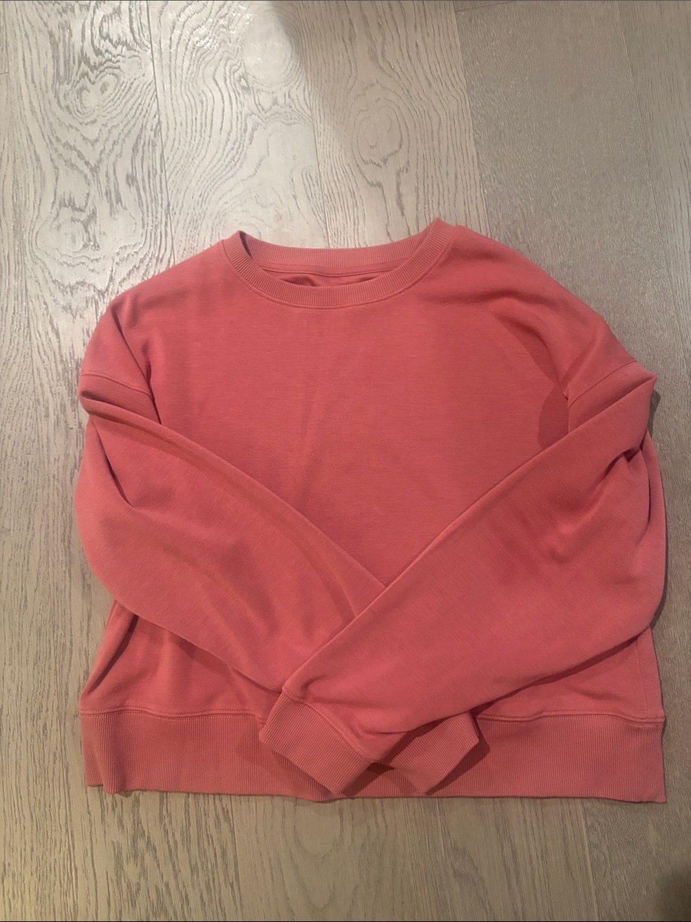 Thread & Supply Dusty Coral Crewneck Sweater large